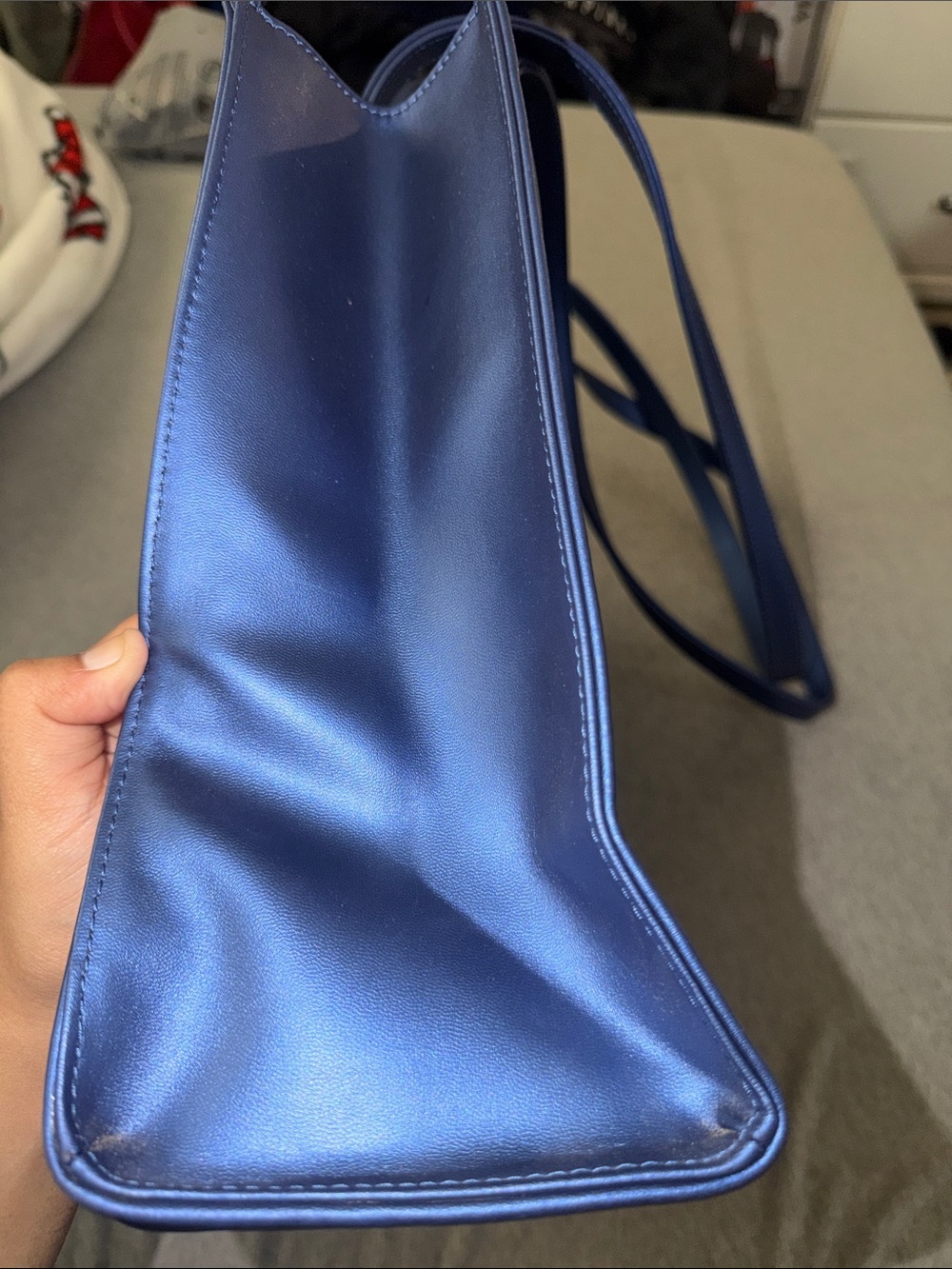 TELFAR- Medium Size Cobalt Blue bag - Picture 7 of 10